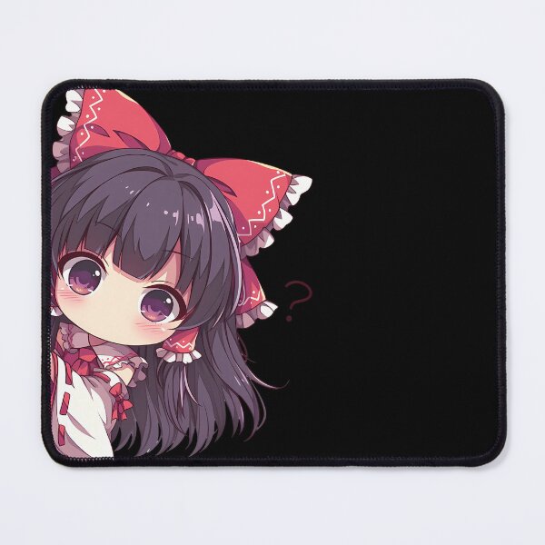 Item preview, Reimu Hakurei Touhou Anime Girl Chibi Kawaii Peeker designed and sold by HumbertoValveno.