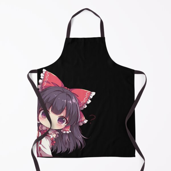 Item preview, Reimu Hakurei Touhou Anime Girl Chibi Kawaii Peeker designed and sold by HumbertoValveno.