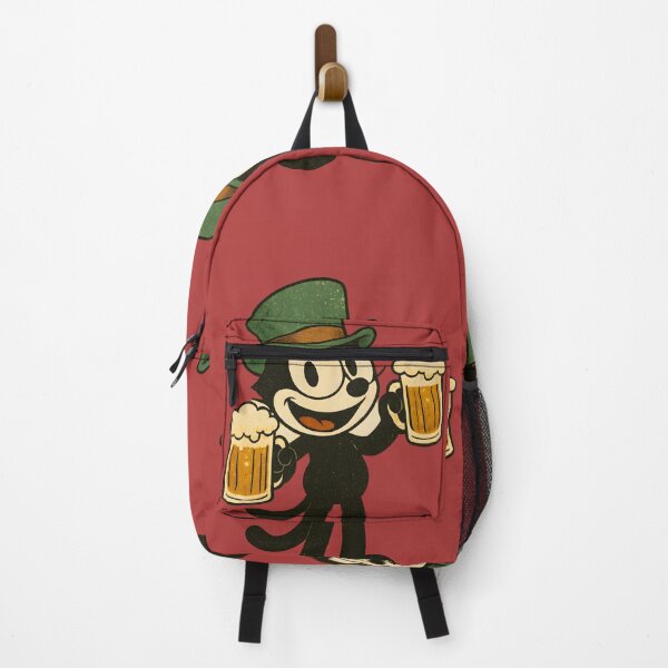 Item preview, FELIX CAT WITH BEER MUGS AND IRISH HAT designed and sold by infinitearte.