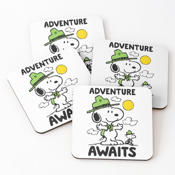 Item preview, Peanuts,  Adventure Camping Dog Cartoon Illustration designed and sold by AndrewPrice9.