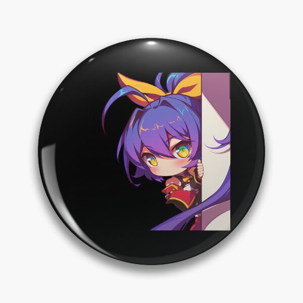 Item preview, Mai Natsume Blazblue Chibi Kawaii Anime Girl Game Peeker designed and sold by HumbertoValveno.