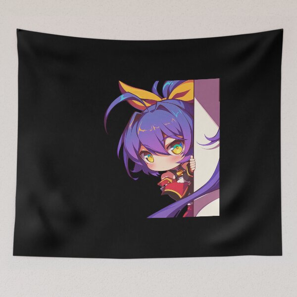 Item preview, Mai Natsume Blazblue Chibi Kawaii Anime Girl Game Peeker designed and sold by HumbertoValveno.