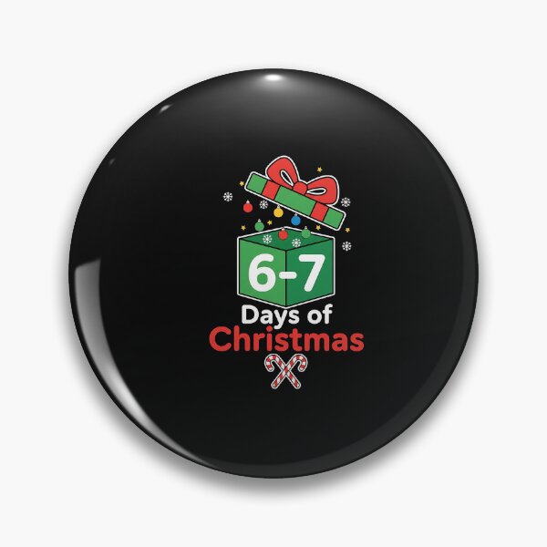 Item preview, 6–7 Days of Christmas Gift & Candy Cane designed and sold by facegm.