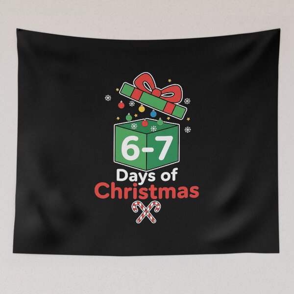 Item preview, 6–7 Days of Christmas Gift & Candy Cane designed and sold by facegm.