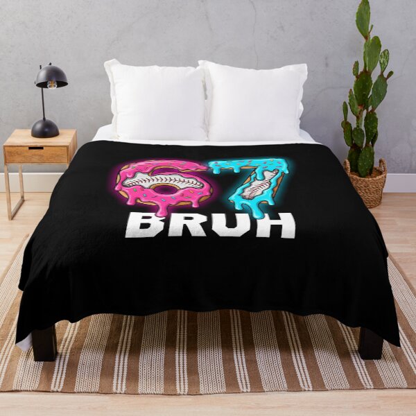 Item preview, 67 Bruh Drip Baseball Street Meme designed and sold by facegm.