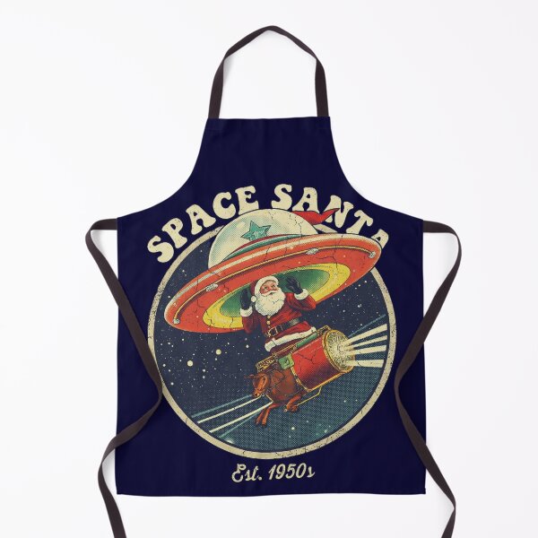 Item preview, Space Santa's Retro Sleigh Ride designed and sold by Iuqiune.