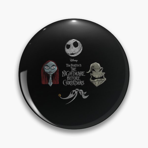 Item preview, The Nightmare Before Christmas Characters Faces Retro designed and sold by donadomayle7.