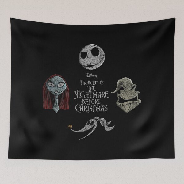 Item preview, The Nightmare Before Christmas Characters Faces Retro designed and sold by donadomayle7.