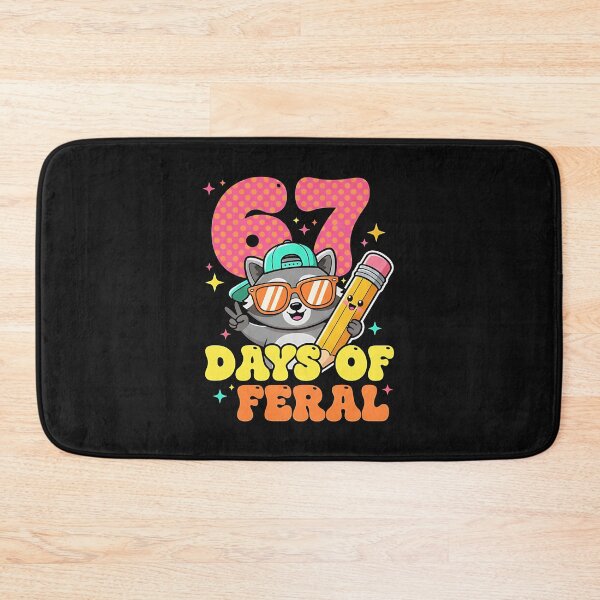 Item preview, 67 Days of Feral Cool Raccoon School Kid designed and sold by facegm.