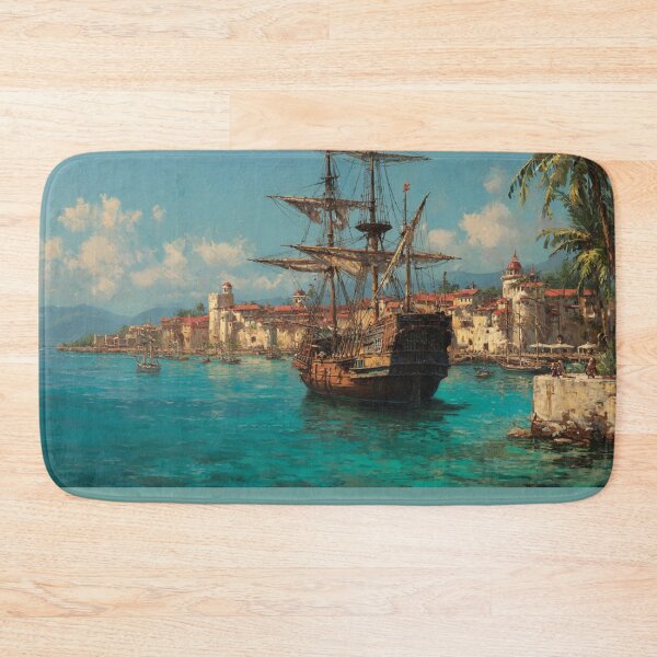 Item preview, Majestic Galleon Ship – Historical Voyage Artwork designed and sold by mliotard.
