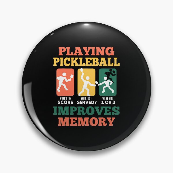Item preview, Playing Pickleball Improves Memory Pickleball designed and sold by KristinTara.