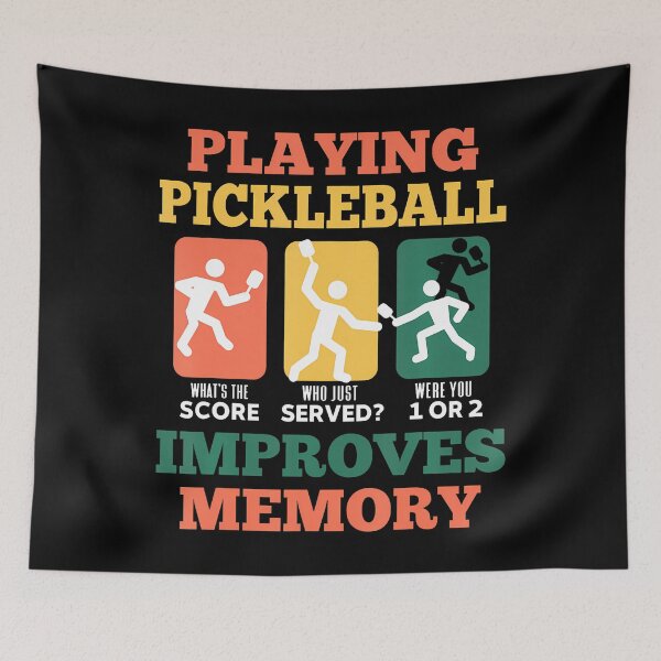 Item preview, Playing Pickleball Improves Memory Pickleball designed and sold by KristinTara.