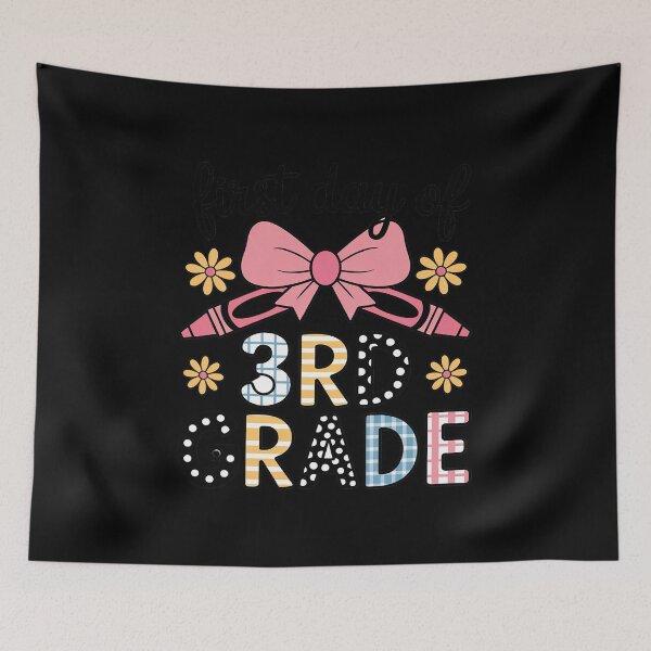 Item preview, First Day of 3rd Grade Teacher Girl Coquette Back to School designed and sold by GasVille.