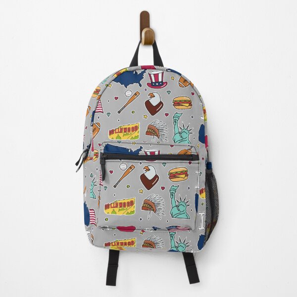 Item preview, American Icons Collage – I Love USA designed and sold by mashmosh.