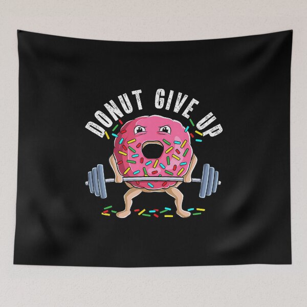 Item preview, Weightlifting Funny Fitness Gym Workout Deadlift Donut Lover designed and sold by DonnieJennie.