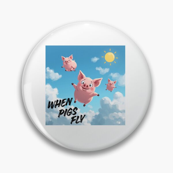 Item preview, Fly pigs designed and sold by iamaflower.