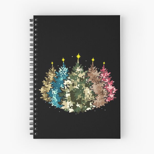 Item preview, Camo Pixel Christmas Trees Camouflage Xmas Art Sticker designed and sold by DavinMaur.