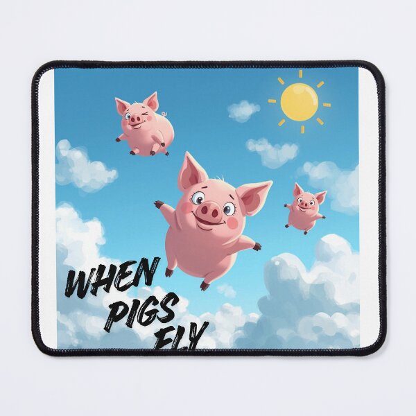 Item preview, Fly pigs designed and sold by iamaflower.