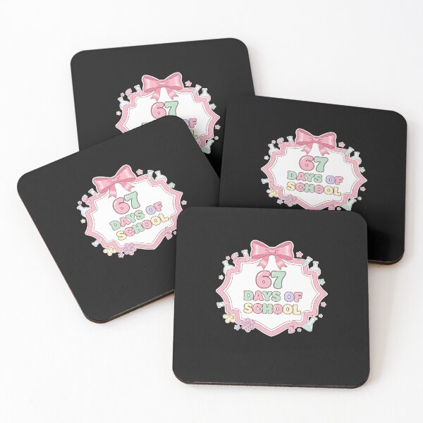 Item preview, 67 Days of School Pink Coquette Science designed and sold by facegm.
