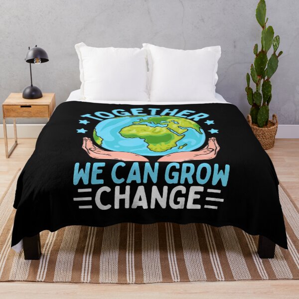 Item preview, Together We Can Grow Change Earth Day designed and sold by GraceShelley.