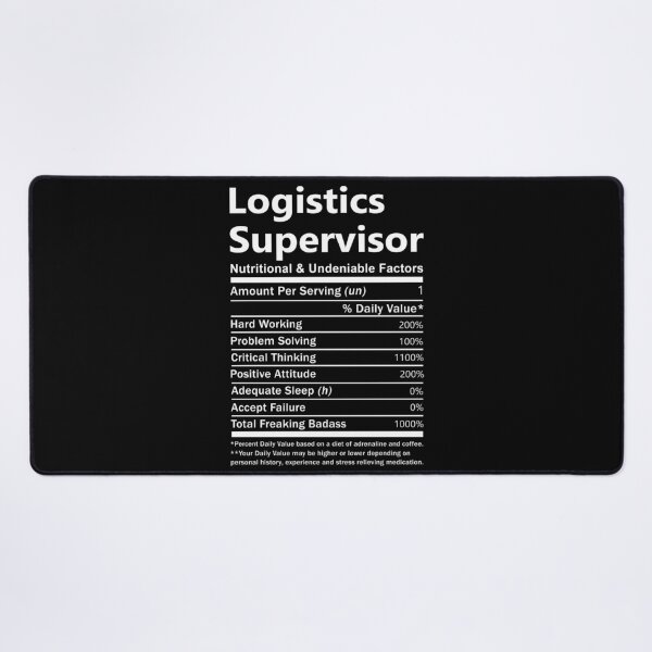 Item preview, Logistics Supervisor designed and sold by aswmhmlc71.