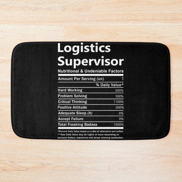 Item preview, Logistics Supervisor designed and sold by aswmhmlc71.