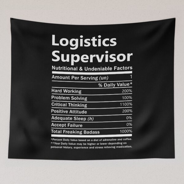 Item preview, Logistics Supervisor designed and sold by aswmhmlc71.