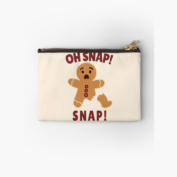 Item preview, Oh Snap! Funny Gingerbread Christmas Shirt – Retro Holiday Pun Design designed and sold by Kewessthetic.