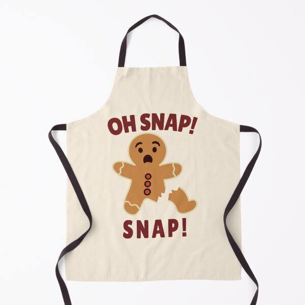 Item preview, Oh Snap! Funny Gingerbread Christmas Shirt – Retro Holiday Pun Design designed and sold by Kewessthetic.