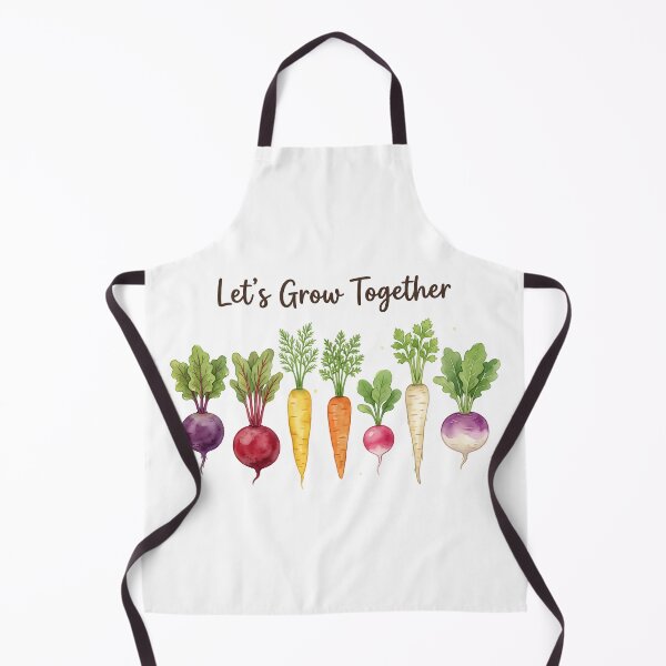 Item preview, Let’s Grow Together – Cute Garden Roots Shirt | Botanical Vegetable Illustration Tee | Plant Lover Gift Unisex T-Shirt designed and sold by PrintedWithSoul.