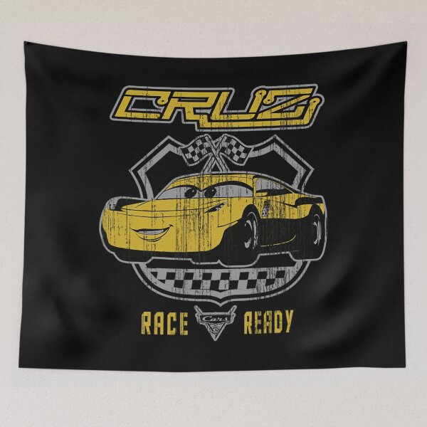Item preview, Pixar Cars Cruz Ramírez Race Ready Vintage Logo designed and sold by DavinMaur.