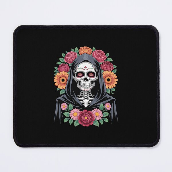 Item preview, La Santa Muerte Saint Mexican Folklore Dead Skull Day designed and sold by IhanVaanMaArt.