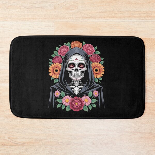 Item preview, La Santa Muerte Saint Mexican Folklore Dead Skull Day designed and sold by IhanVaanMaArt.