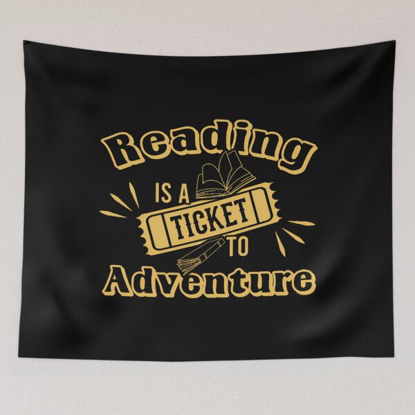 Item preview, Reading Is A Ticket To Adventure (11) designed and sold by KristinTara.