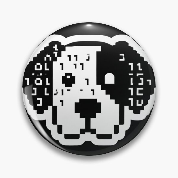 Item preview, ASCII Dog — Minimalist Text Art Design designed and sold by Malfinio.