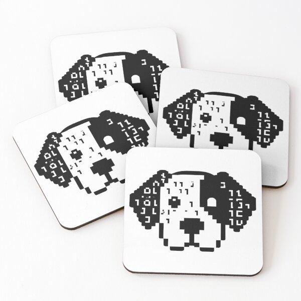 Item preview, ASCII Dog — Minimalist Text Art Design designed and sold by Malfinio.