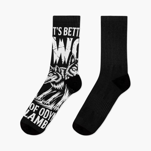 Item preview, It's Better To Be A Wolf Of Odin Than A Lamb Of God  designed and sold by namibambam.