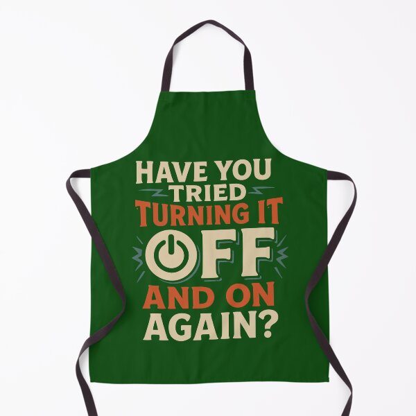 Item preview, Have You Tried Turning It Off and On Again? Funny Tech Support Quote designed and sold by Minimum-Rage.