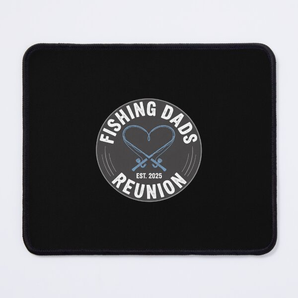Item preview, Fishing Dads Reunion Est. 2025 Crossed Rods Fish Hook designed and sold by GasVille.