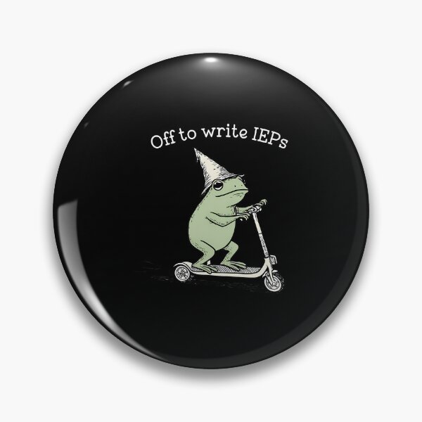 Item preview, Off To Write Ieps Frog Teacher designed and sold by TeresaLaurie.