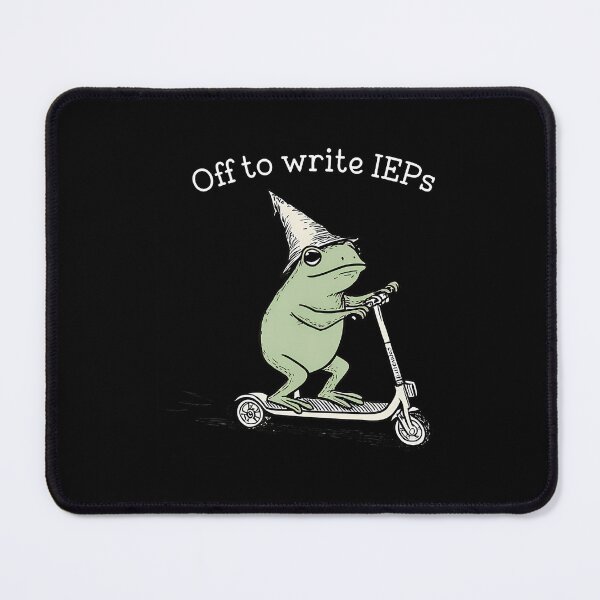 Item preview, Off To Write Ieps Frog Teacher designed and sold by TeresaLaurie.