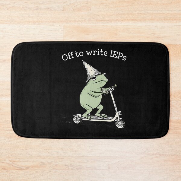 Item preview, Off To Write Ieps Frog Teacher designed and sold by TeresaLaurie.