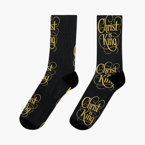 Item preview, Christ Is King Regal Script T-Shirt designed and sold by Sanctum Icons.