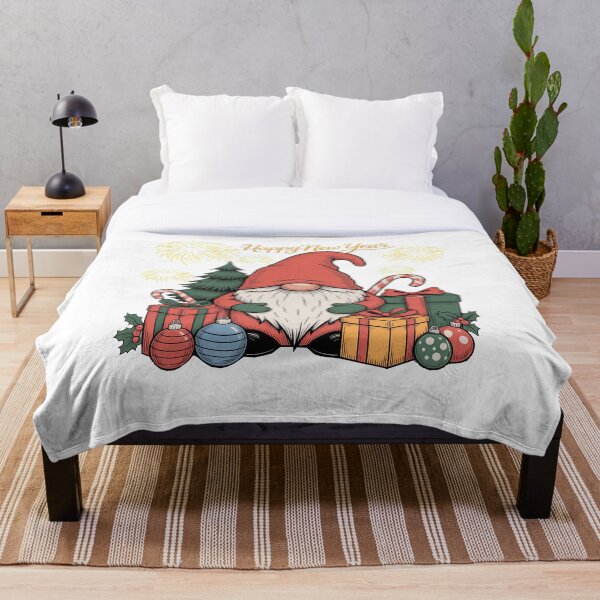 Aperçu de l'œuvre Tenue familiale assortie pour la fête du Nouvel An avec des nains de jardin créée et vendue par Brettgison.