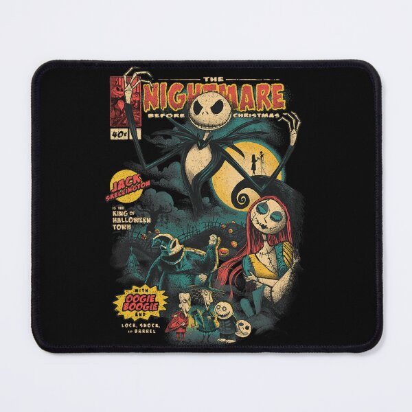 Item preview, The Nightmare Before Christmas Comic Cover Retro Logo designed and sold by donadomayle7.