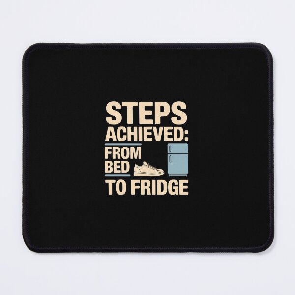 Item preview, Fitness from Bed to Fridge Sarcastic Workout Lazy Foodie designed and sold by GasVille.