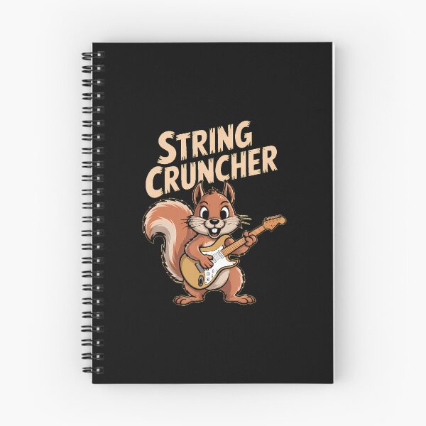 Item preview, Squirrel Guitar String Cruncher Retro Humor designed and sold by TaraLiliana.