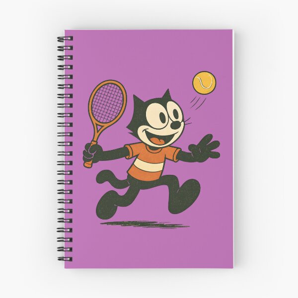Item preview, FELIX CAT PLAYS TENNIS designed and sold by infinitearte.