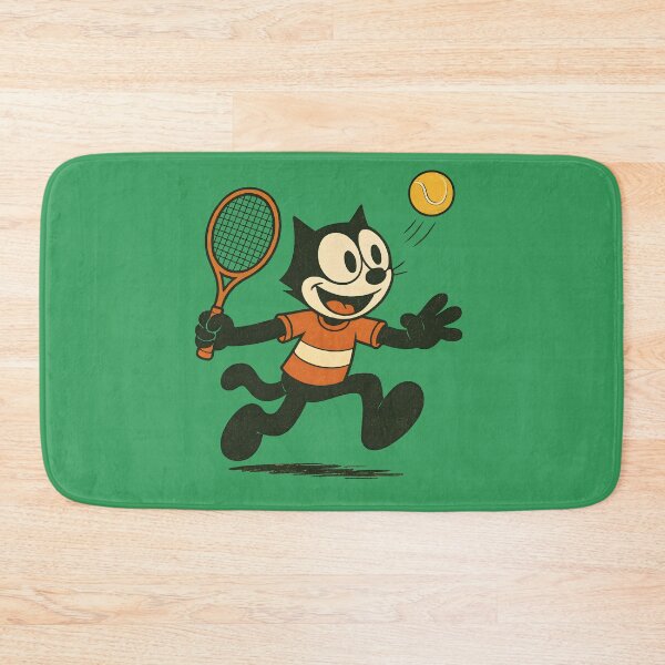 Item preview, FELIX CAT PLAYS TENNIS designed and sold by infinitearte.
