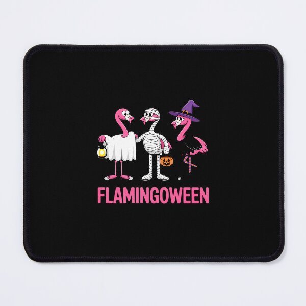 Item preview, Flamingoween Flamingo Halloween Spooky Trio Party designed and sold by GasVille.